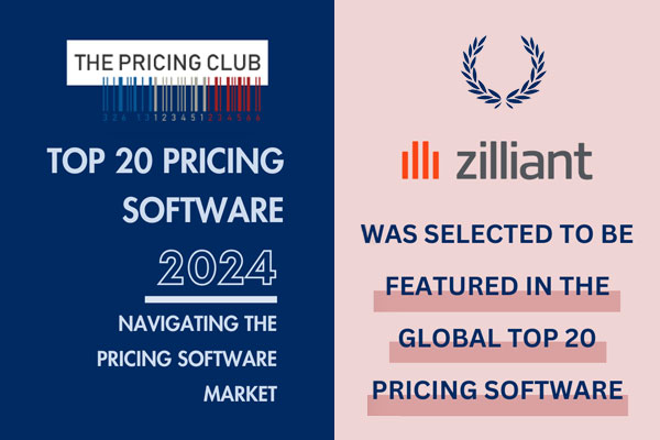 Zilliant Recognized in Guide to Pricing Software