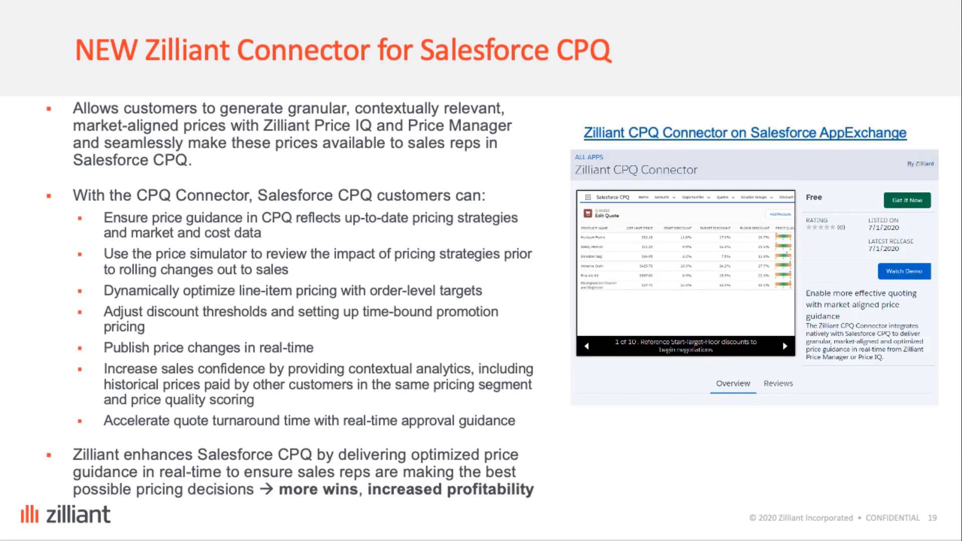[Zilliant + Salesforce] Deliver Market-Aligned Price Guidance to Sales