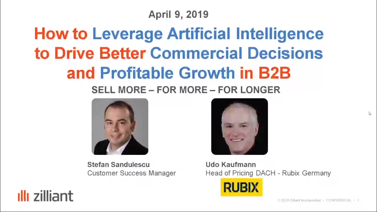 How to leverage AI to drive better commercial decisions and profitable growth in B2B