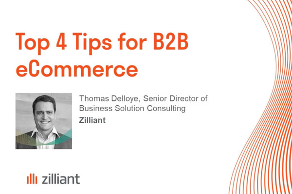 Top 4 Tips for B2B eCommerce