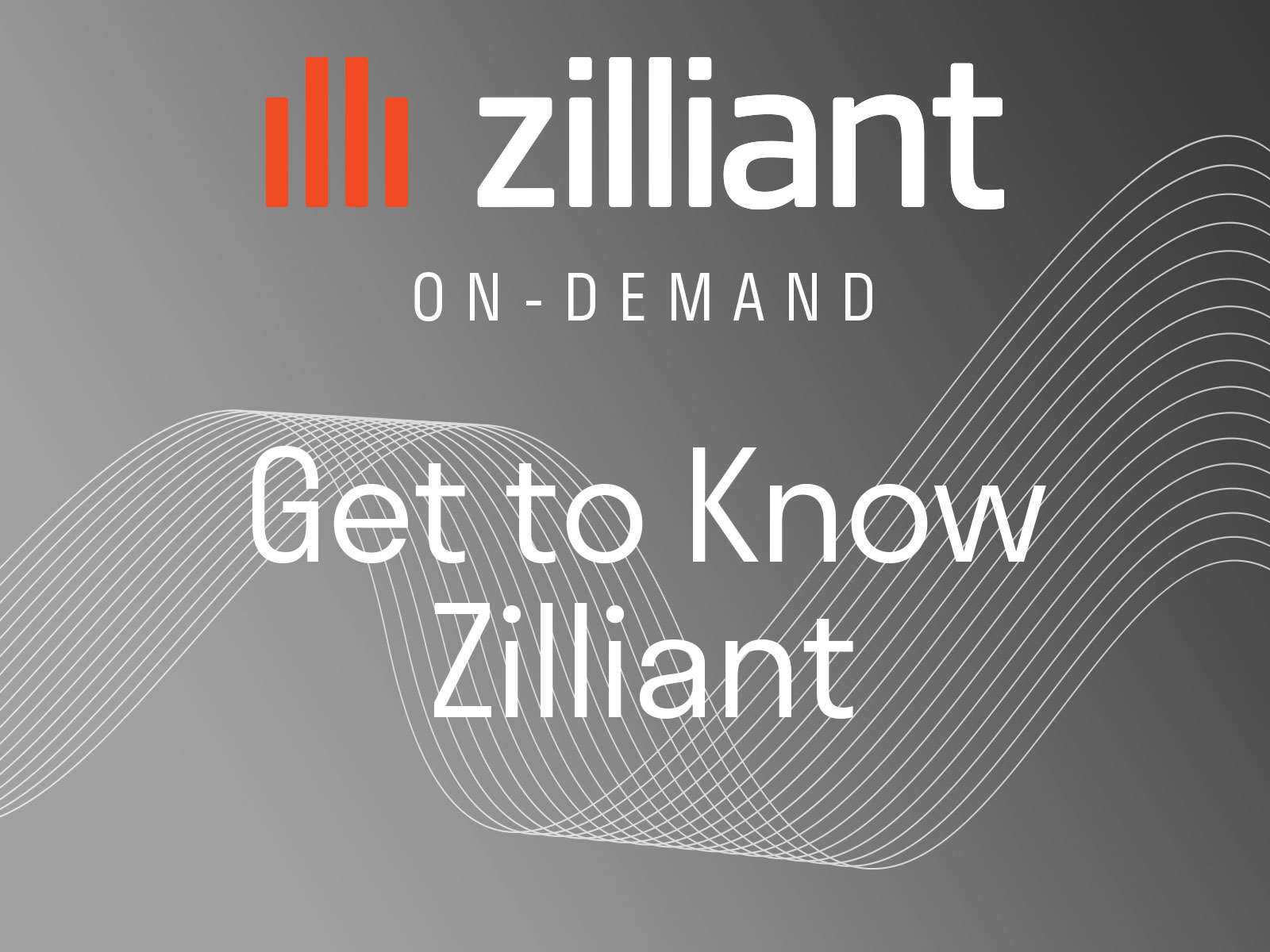 Get to Know Zilliant Session