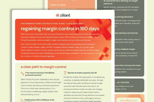Regaining Margin Control in 180 Days