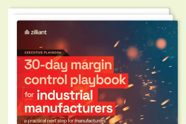 30-Day Margin Control Playbook for Industrial Manufacturers