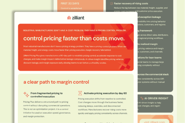 Industrial Manufacturing: Path to Margin Control