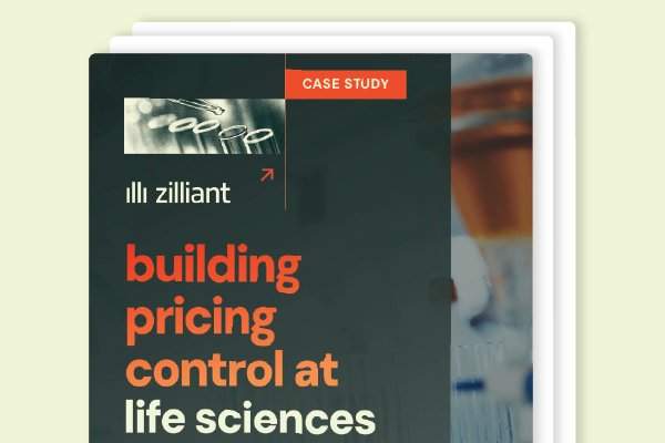 Life Sciences Giant Taps Zilliant to Deliver Intelligent, Harmonized Pricing